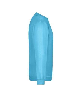 Unisex Round-Sweat Heavy Turquoise 7209
