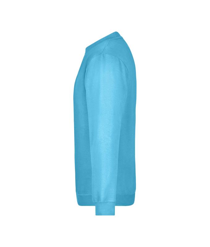 Unisex Round Sweat Heavy Turquoise 7209
