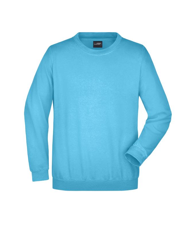 Unisex Round Sweat Heavy Turquoise 7209