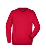 Unisex Round Sweat Heavy Red 7209