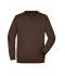 Unisex Round-Sweat Heavy Brown 7209