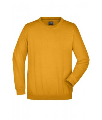 Unisex Round-Sweat Heavy Gold-yellow 7209