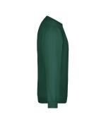 Unisex Round Sweat Heavy Dark-green 7209