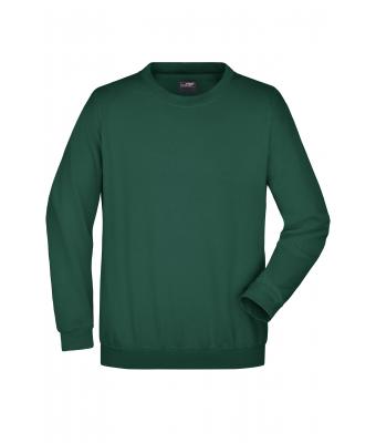 Unisex Round Sweat Heavy Dark-green 7209