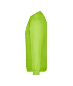 Unisex Round Sweat Heavy Lime-green 7209