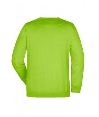 Unisex Round Sweat Heavy Lime-green 7209