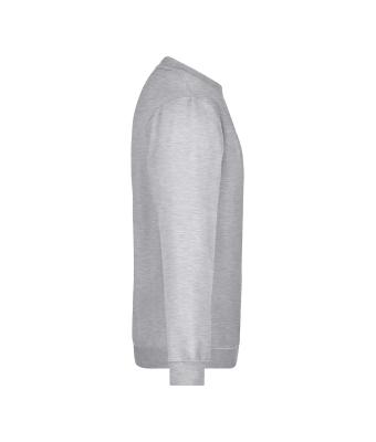 Unisex Round Sweat Heavy Heather-grijs 7209