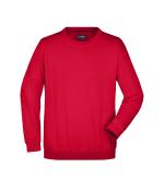 Unisex Round Sweat Heavy Rood 7209