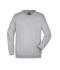 Unisex Round Sweat Heavy Heather-grijs 7209
