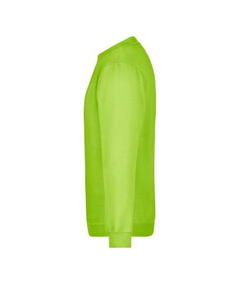 Unisex Round Sweat Heavy Lime 7209