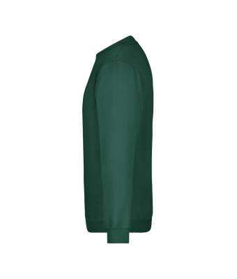 Unisex Round-Sweat Heavy Dark-green 7209