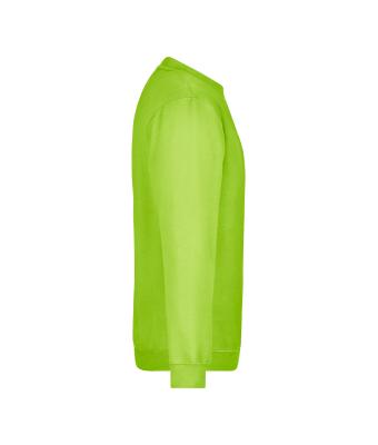 Unisex Round-Sweat Heavy Lime-green 7209