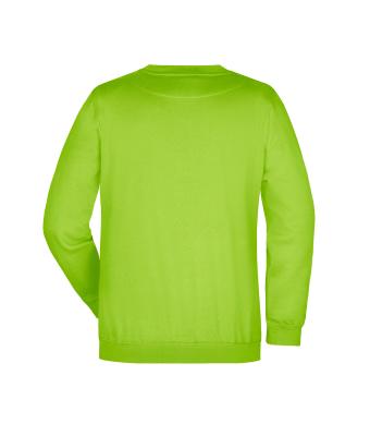 Unisex Round-Sweat Heavy Lime-green 7209