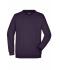 Unisex Round-Sweat Heavy Aubergine 7209