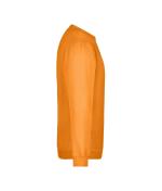 Unisex Round Sweat Heavy Orange 7209