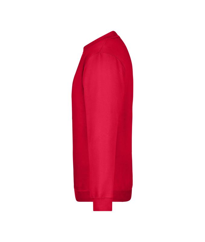 Unisex Round Sweat Heavy Red 7209