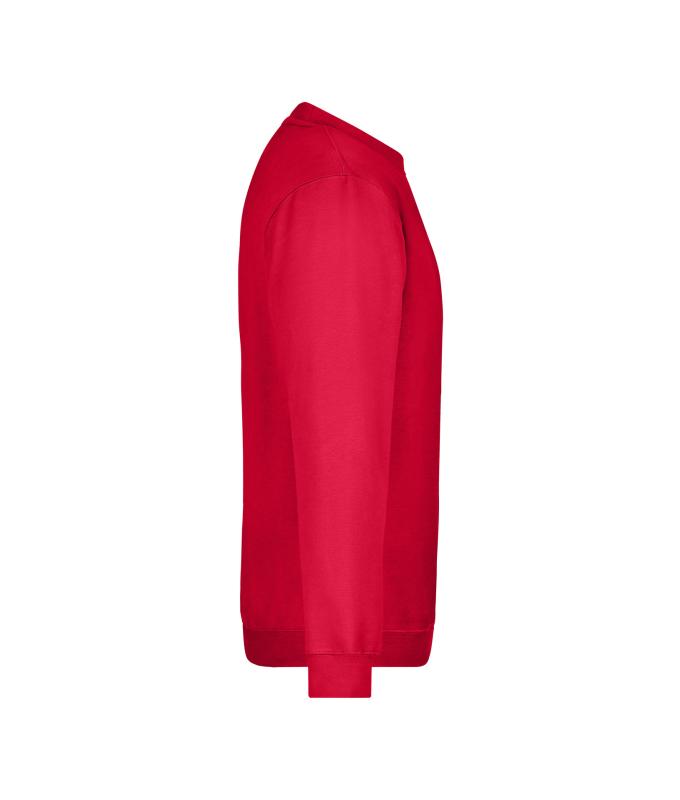 Unisex Round Sweat Heavy Red 7209