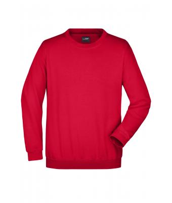 Unisex Round Sweat Heavy Red 7209