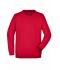 Unisex Round Sweat Heavy Red 7209