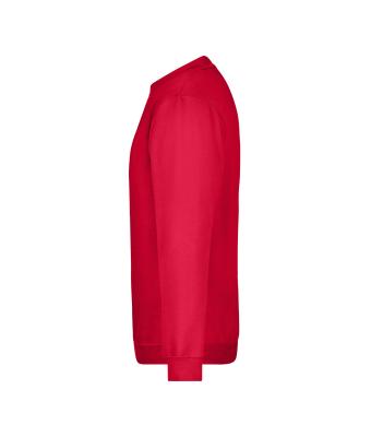 Unisex Round-Sweat Heavy Red 7209