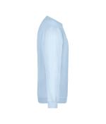 Unisexe Sweat-shirt col rond Bleu-clair 7209