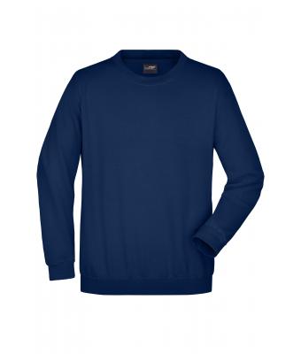 Unisexe Sweat-shirt col rond Marine 7209