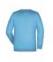 Unisexe Sweat-shirt col rond Bleu-ciel 7209