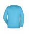 Unisexe Sweat-shirt col rond Turquoise 7209