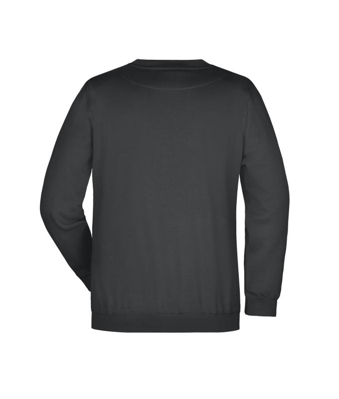 Unisexe Sweat-shirt col rond Graphite 7209