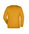 Unisexe Sweat-shirt col rond Jaune-d'or 7209