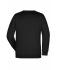 Unisexe Sweat-shirt col rond Noir 7209