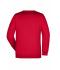 Unisexe Sweat-shirt col rond Rouge 7209