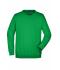 Unisexe Sweat-shirt col rond Vert-fougère 7209