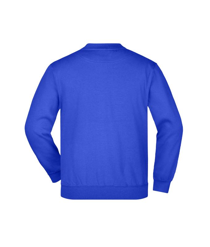Kids Round Sweat Heavy Junior Royal 7210