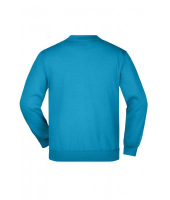 Kids Round Sweat Heavy Junior Turquoise 7210