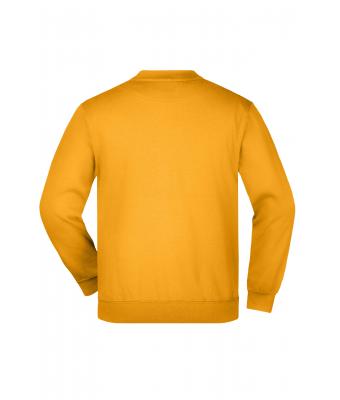 Kinderen Round Sweat Heavy Junior Goudgeel 7210