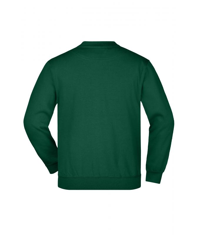 Kids Round Sweat Heavy Junior Dark-green 7210