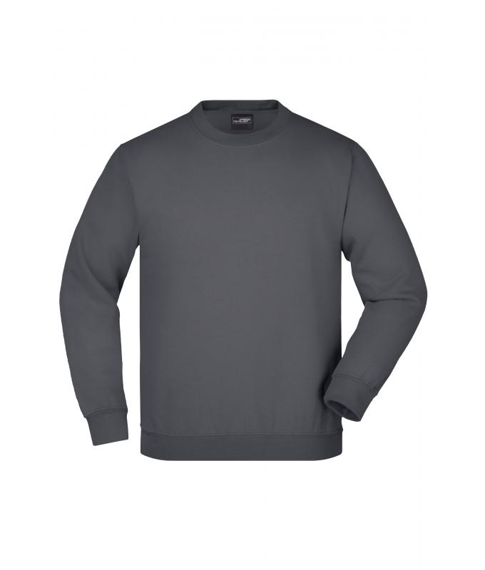 Kids Round Sweat Heavy Junior Carbon 7210