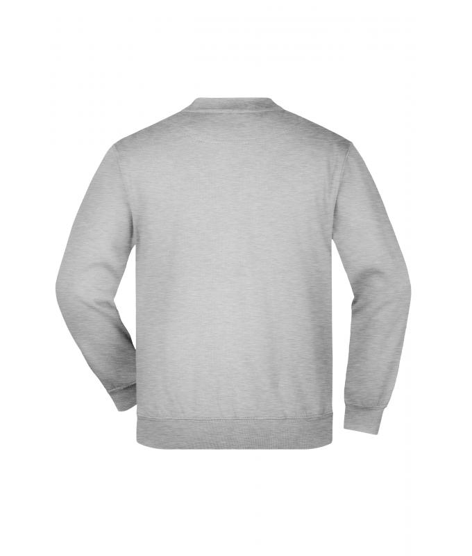 Kids Round Sweat Heavy Junior Grey-heather 7210