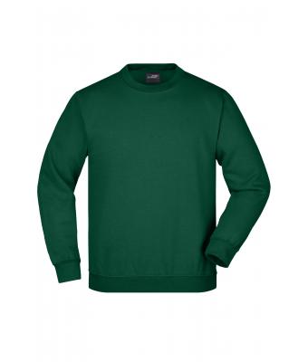 Kinderen Round Sweat Heavy Junior Donkergroen 7210