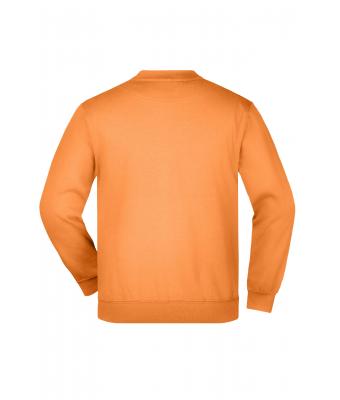 Kids Round Sweat Heavy Junior Orange 7210