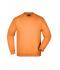 Kids Round Sweat Heavy Junior Orange 7210