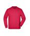 Kids Round Sweat Heavy Junior Red 7210