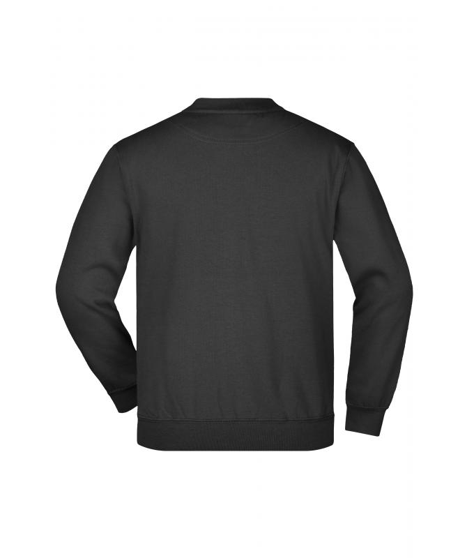 Kinder Round-Sweat Heavy Junior Black 7210