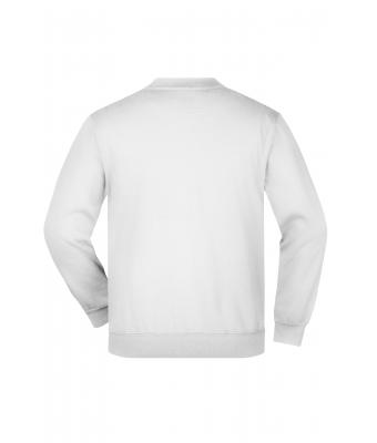 Kids Round Sweat Heavy Junior White 7210