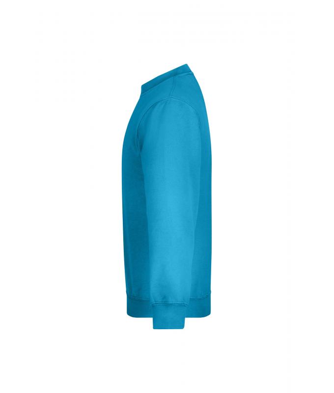 Enfant Sweat-shirt enfant col rond Turquoise 7210