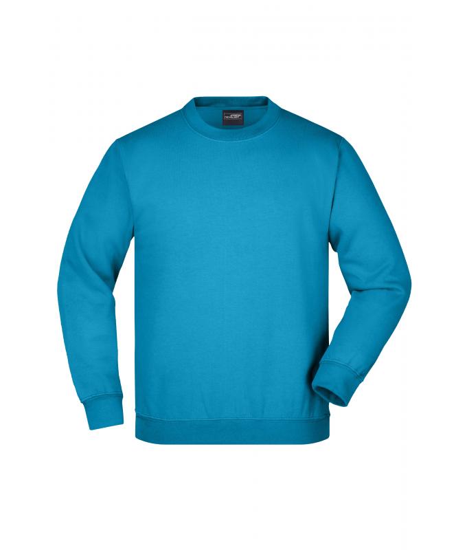 Enfant Sweat-shirt enfant col rond Turquoise 7210