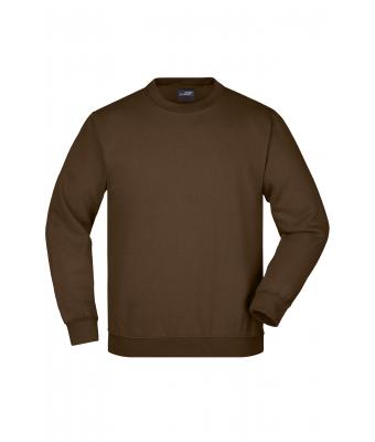 Enfant Sweat-shirt enfant col rond Marron 7210