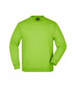 Enfant Sweat-shirt enfant col rond Vert-citron 7210