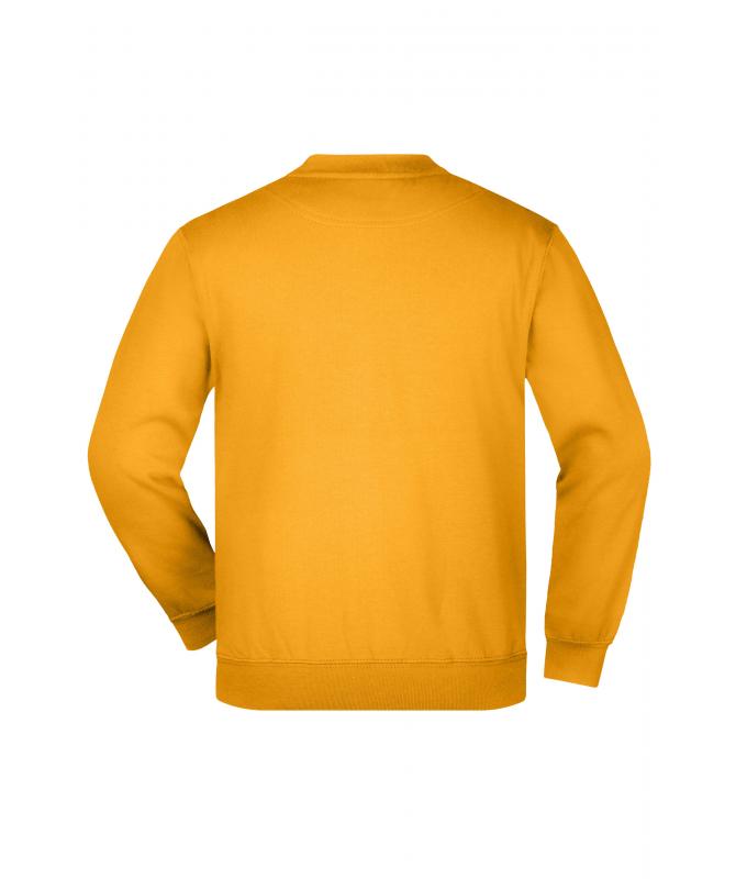 Enfant Sweat-shirt enfant col rond Jaune-d'or 7210